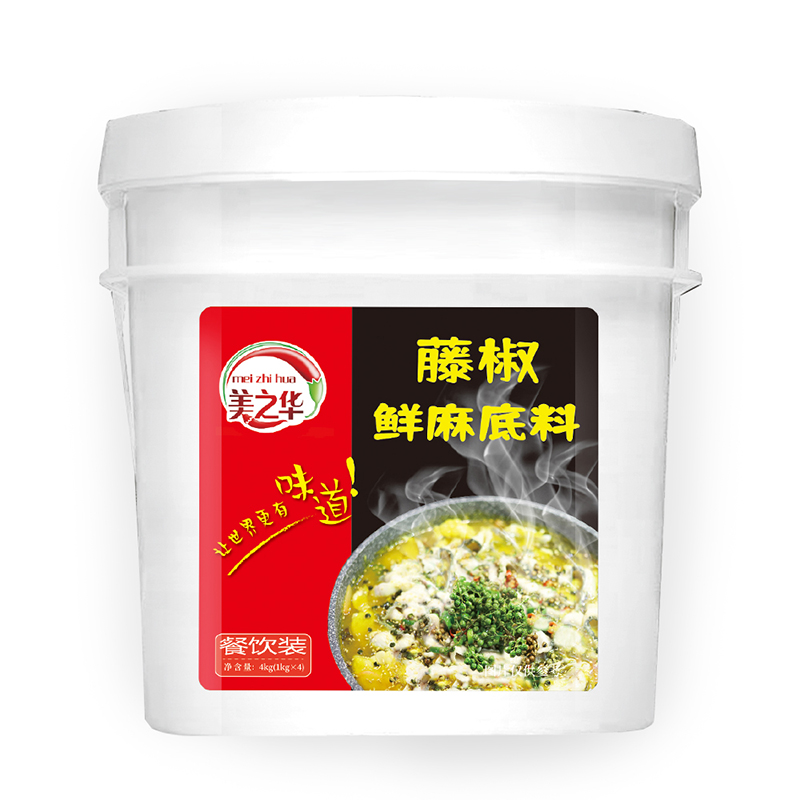 藤椒鲜麻桶装4kg